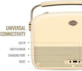 img 2 attached to 🎵 Saregama Carvaan 2.0 Portable Digital Music Player - Enhanced Sound by Harman/Kardon (20,000 Songs, WiFi, Champagne Gold Color)