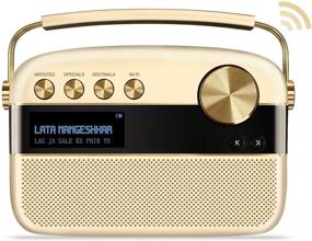 img 4 attached to 🎵 Saregama Carvaan 2.0 Portable Digital Music Player - Enhanced Sound by Harman/Kardon (20,000 Songs, WiFi, Champagne Gold Color)