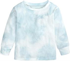img 3 attached to 👕 Boys' Clothing Sets: Pullover Sweatshirt with Short Sleeves and Matching Outfits
