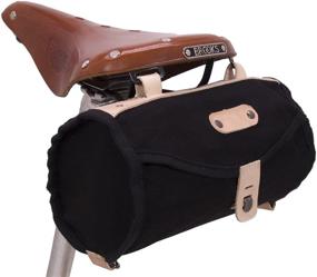 img 1 attached to 🚴 Banjo Brothers Canvas Barrel Bag - Ultimate Storage and Style for Cyclists