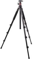 📷 high-performance oben ac-1441 4-section aluminum tripod with ba-111 ball head for enhanced stability and flexibility logo