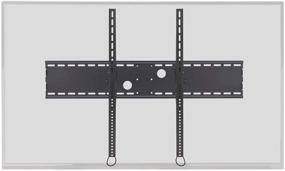 img 4 attached to 📺 Monoprice Stable Series: Extra Wide Tilt TV Wall Mount Bracket | 60in to 100in | 220 lbs Max Weight | 1000x800 VESA | Works with Concrete & Brick | UL Certified - Black