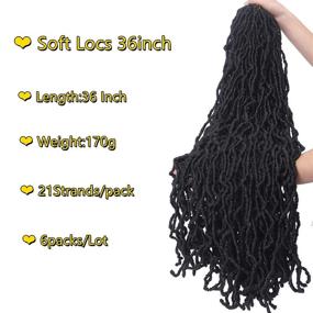 img 3 attached to U D Faux Locs 36Inch