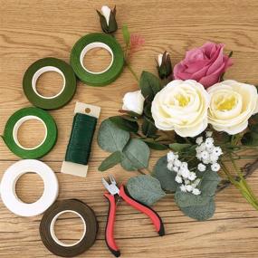 img 1 attached to Supla 11 Rolls Floral Tapes for Florist Flower Arrangements, Wedding Bouquets, Wreaths, Corsages, Centerpieces - Stem Picks Wrap, Ideal for Florist Art & Craft