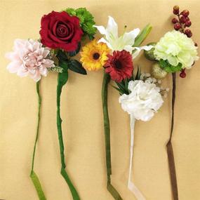img 3 attached to Supla 11 Rolls Floral Tapes for Florist Flower Arrangements, Wedding Bouquets, Wreaths, Corsages, Centerpieces - Stem Picks Wrap, Ideal for Florist Art & Craft