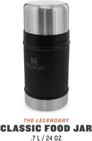 img 3 attached to Stanley Classic Vacuum Matte Black Outdoor Recreation