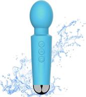 💪 enhanced mini muscle reliever: compact blue hand-held bullet-head cordless personal massager with powerful vibration speed and pattern логотип