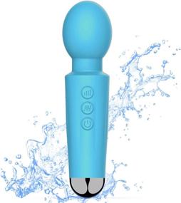 img 4 attached to 💪 Enhanced Mini Muscle Reliever: Compact Blue Hand-held Bullet-Head Cordless Personal Massager with Powerful Vibration Speed and Pattern