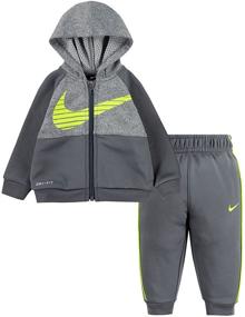 img 2 attached to Nike цветные хлопковые байковые термобелье 66G807 M19 Детская одежда