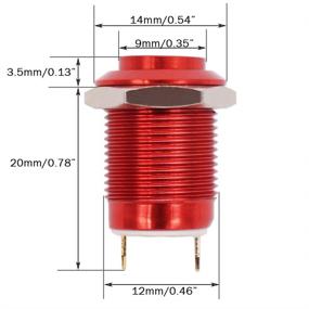 img 1 attached to 🔒 Twidec Waterproof Momentary Modification Assurance: Ultimate Protection for Electronics