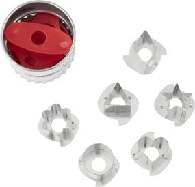 img 3 attached to 🍪 Wilton Linzer Cookie Cutter Set: 7-Piece Collection for Perfect Cookie Delights!