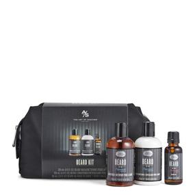 img 4 attached to The Art of Shaving Prep Kit: Peppermint Beard Wash & Conditioner, Sandalwood Oil, Black (3 Count) - Ultimate Beard Grooming Essentials!