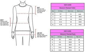 img 1 attached to Womens Thermal Underwear Fleece XX Large Women's Clothing in Lingerie, Sleep & Lounge