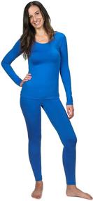 img 4 attached to Womens Thermal Underwear Fleece XX Large Women's Clothing in Lingerie, Sleep & Lounge