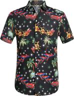 sslr x large men's clothing and shirts - hawaiian christmas holiday collection logo