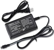 💡 ac power adapter charger with us cable – compatible for sony handycam fdr-ax100 fdr-axp55 fdr-ax53 fdr-ax40 fdr-ax33 fdr-ax30 hdr-xr150 digital camcorder logo