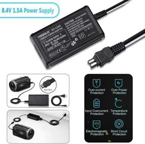 img 3 attached to 💡 AC Power Adapter Charger with US Cable – Compatible for Sony Handycam FDR-AX100 FDR-AXP55 FDR-AX53 FDR-AX40 FDR-AX33 FDR-AX30 HDR-XR150 Digital Camcorder