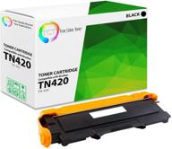 🖨️ high-quality replacement toner cartridge for brother printers - tct premium compatible tn-420 tn420 black (1,200 pages) logo