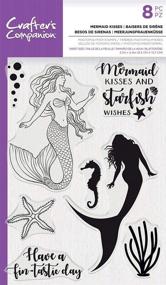 img 4 attached to Crafters Companion CC STP MEKI Photopolymer Stamp Mermaid