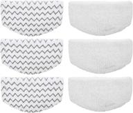 washable steam mop pads replacement for bissell powerfresh 1940 series - aunifun 6 pack логотип