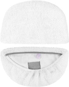 img 2 attached to Washable Steam Mop Pads Replacement for Bissell Powerfresh 1940 Series - Aunifun 6 Pack