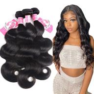 💇 alipearl hair brazilian body wave virgin human hair 3 bundles unprocessed wholesale hair deal - ali pearl hair: 16 18 20 logo