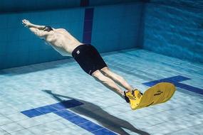 img 1 attached to 🏊 Rapid Monofin Swimming Flipper by FINIS