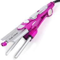 🌟 get smooth & shiny hair with bed head bh301c tourmaline nano-ceramic 2-in-1 styling iron logo