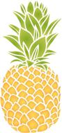 pineapple stencil vegetable scrapbook furniture painting, drawing & art supplies logo