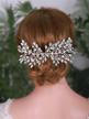 yertter wedding crystal headpiece accessories logo