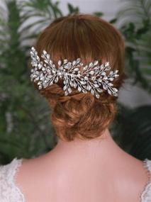 img 3 attached to YERTTER Wedding Crystal Headpiece Accessories