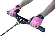 🌸 premium light pink rowing gloves for women - perfect for indoor rowing, sculling, kayaking, sup & more! logo