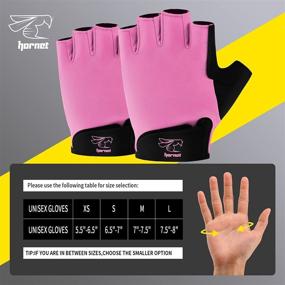 img 2 attached to 🌸 Premium Light Pink Rowing Gloves for Women - Perfect for Indoor Rowing, Sculling, Kayaking, SUP & More!