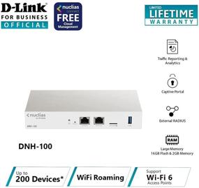 img 1 attached to D-Link Nuclias Connect Hub - Pre-loaded Hardware Controller (DNH-100) in White