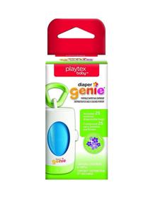 img 3 attached to 👶 Convenient Playtex Diaper Genie On-The-Go Dispenser for Easy Diaper Disposal