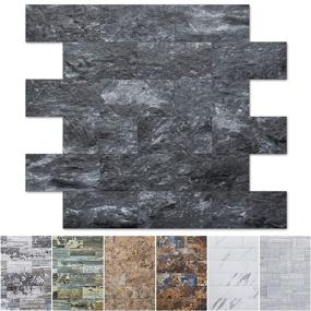 img 4 attached to 🔥 Art3D Backsplash Fireplace Plastic Sheets - Premium Raw Materials for Stunning Décor