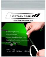 🚪 enhance your door with proz 38&#34; cutting-edge door edge protection film logo