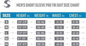 img 1 attached to 🏋️ Performance-enhancing Synergy Triathlon Tri Suit for Men - Pro Short Sleeve Trisuit