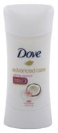 🕊️ dove 2.6 oz adv care coconut anti-perspirant deodorant (76ml) - pack of 3 logo