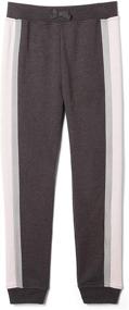 img 1 attached to French Toast Girls Fleece Jogger Girls' Clothing and Pants & Capris