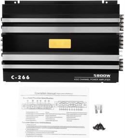 img 4 attached to Yctze Universal Stereo Amplifier 4 Channel Amplifiers