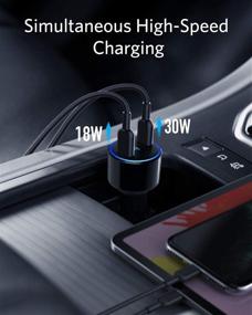 img 3 attached to Anker USB C Car Charger 48W with Power Delivery for iPhone 12, Galaxy, Pixel, iPad Pro & More