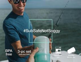 img 2 attached to 🥪 SubSafe Sub Sandwich Container: Keep Your Subs Safe & Dry - Must-Have Boating & Cooler Accessory! Ideal Gift!