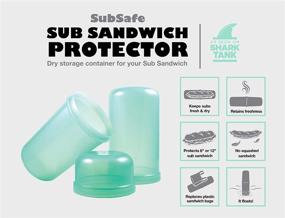 img 3 attached to 🥪 SubSafe Sub Sandwich Container: Keep Your Subs Safe & Dry - Must-Have Boating & Cooler Accessory! Ideal Gift!