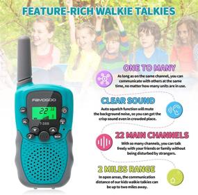 img 3 attached to 🎁 Channels Walkie Talkies: Perfect Christmas and Birthday Gift