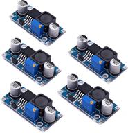 🔌 xl6009 xl6009e1 boost converter module - dc-dc 3.0-30v to 5-35v output voltage adjustable step-up converter board module (5pcs) - enhanced seo logo