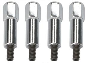 img 1 attached to 🔩 High-Performance Trans-Dapt Valve Cover Hex Stud Set - Pack of 4 studs included