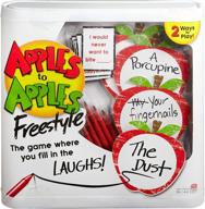 optimized apples to apples freestyle card game logo