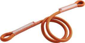 img 4 attached to 🧡 Orange Polyester Prusik Cord, 9.5mm Diameter and 1m Length, 3/8-inch 40-inch Eye-to-Eye Prusik Loop