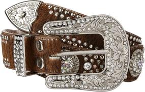 img 1 attached to Nocona Belt Co Womens Scallop Women's Accessories